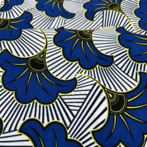 Tissu_Wax_pétale_bleu_by_fistyle