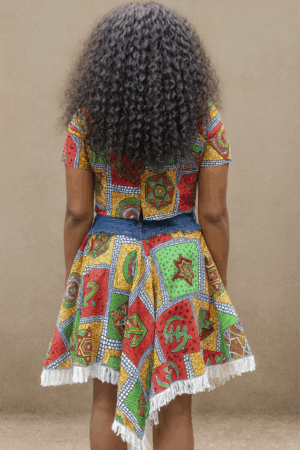 Robe Ankara & Jean_by_fistyle B
